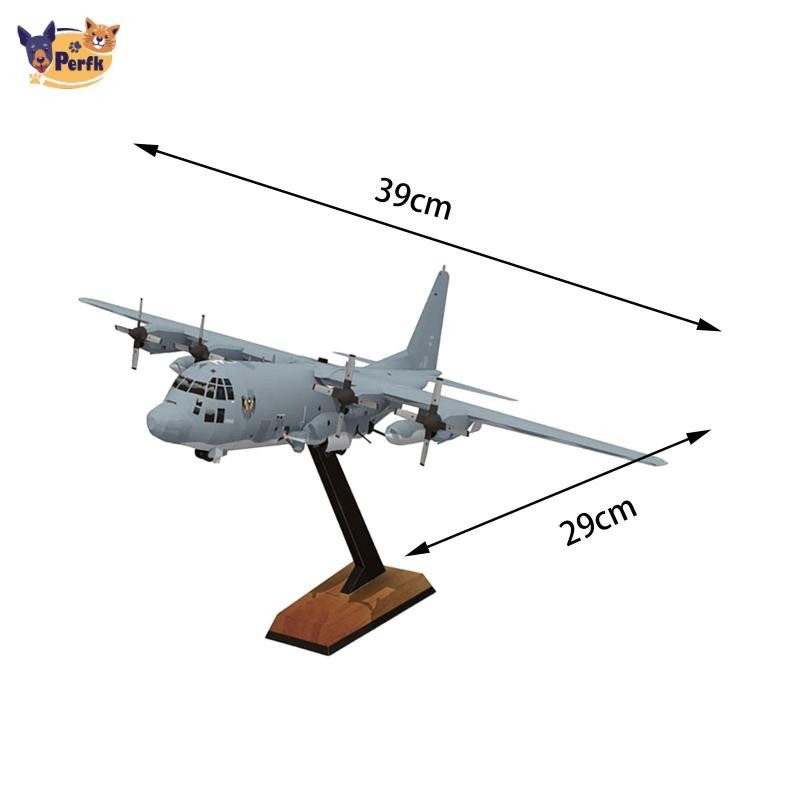 1: 100 AC130 Bộ dụng cụ xây dựng máy bay chiến đấu sưu tập Mô hình máy bay giáo dục
