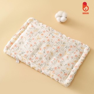 Gối trần bông họa tiết dễ thương, chất liệu muslin mềm mại kích thước 35x25cm