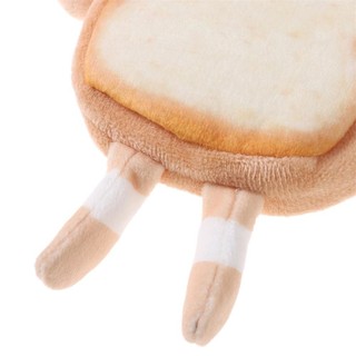 JOYFULLIFE Bánh mì nướng Ví đựng tiền xu, Túi đựng tai nghe bánh mì nhẹ, Túi đựng chìa khóa tiền xu di động hoạt hình Cô gái