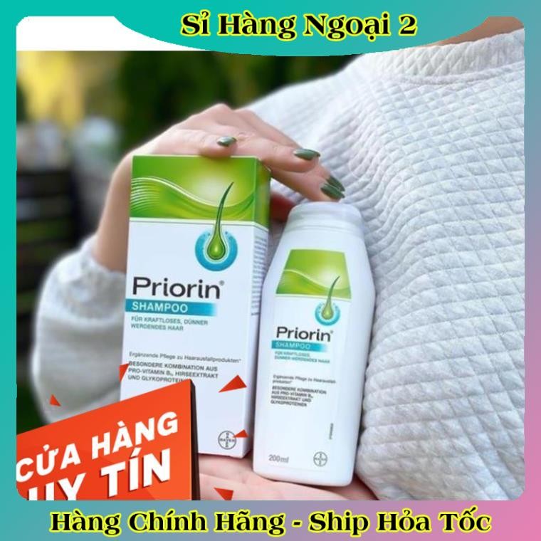 [auth] Dầu gội Priorin giúp mọc tóc dành cho tóc rụng yếu và mỏng - Nội địa Đức Đủ Bill [Hot]