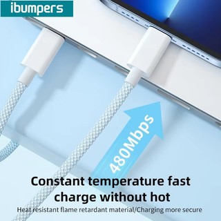 ibumpers Loại USB Sang L PD 3.0 Cáp Sạc Nhanh Dây USB-IP 3A