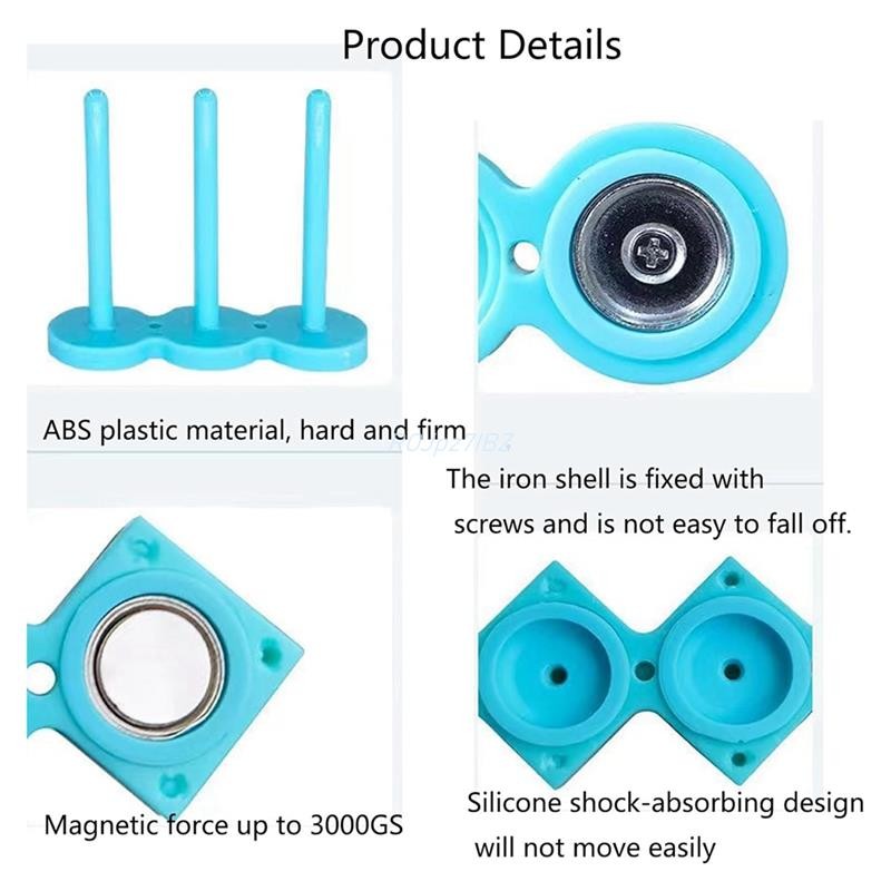 Giá đỡ cuộn từ tính, Dụng cụ sắp xếp ren và cuộn cho máy may Hộp đựng cuộn hấp phụ từ tính