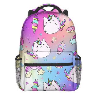 Ba Lô Pusheen In Hoàn Toàn Ba Lô Dung Tích Lớn Dây Đeo Vai Rộng Giảm Căng Thẳng Ba Lô Túi Máy Tính Quà Tặng Sinh Nhật
