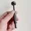 NOTE1 Tay cầm bu lông tuốc nơ vít từ tính, Vòng bi cho H4mm Hex Bits Giá đỡ tuốc nơ vít chính xác, Giá đỡ tuốc nơ vít Ổ cắm sửa chữa điện thoại Dụng cụ cầm tay