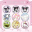 HT2 Sanrio Pochacco BADBADTZ-MARU Cinnamoroll Laser Bạc Hành Đôi Flash huy hiệu quà tặng cho bộ sưu tập bạn gái TH2