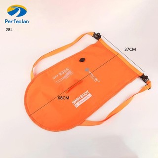 Phao bơi Perfeclan Phao có thể tháo rời chống thấm nước cho bãi biển Kayaking Bơi lội Đua xe thể thao