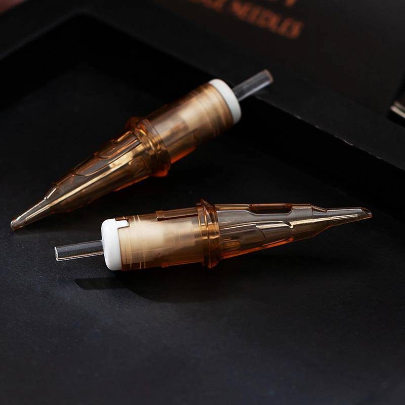 Ez V-select Tattoo Cartridge Kim #12 Kim xăm hình tròn 0.35mm cho máy xăm hộp mực 20 cái / hộp - Kim xăm