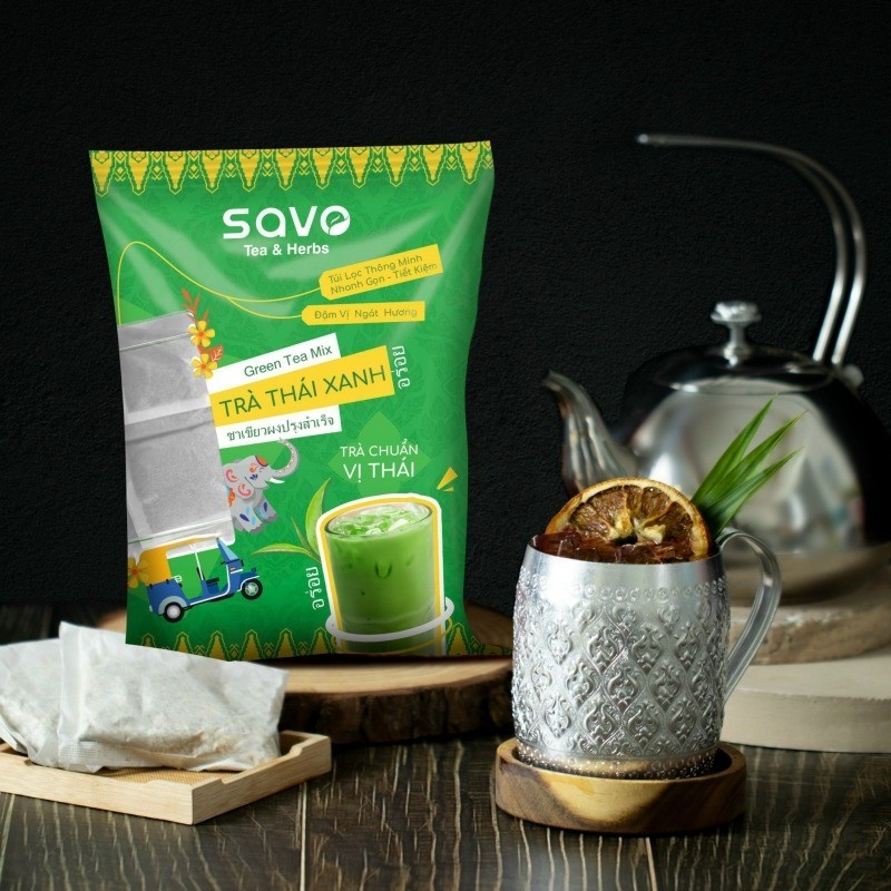 Trà Thái túi lọc SAVO gói 300g (15 túi x 20g)
