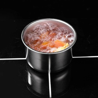 Bát tròn inox 304 có nắp đậy bảo quản thực phẩm tiện dụng size 10x6.5cm