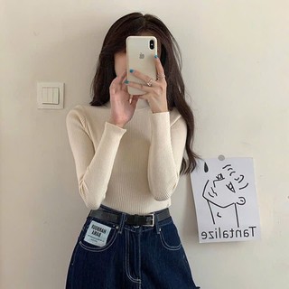 Áo Len Tăm Nữ Ôm Body Cổ 3 Phân Mềm Mịn Hàng Cực Xinh Phù Hợp Với Mọi Lứa Tuổi ( giữ nhiệt tăm)