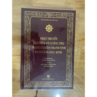 Sách - Kinh Phật Thuyết Đại Thừa Vô Lượng Thọ ( Bìa cứng) Khổ 16x24cm
