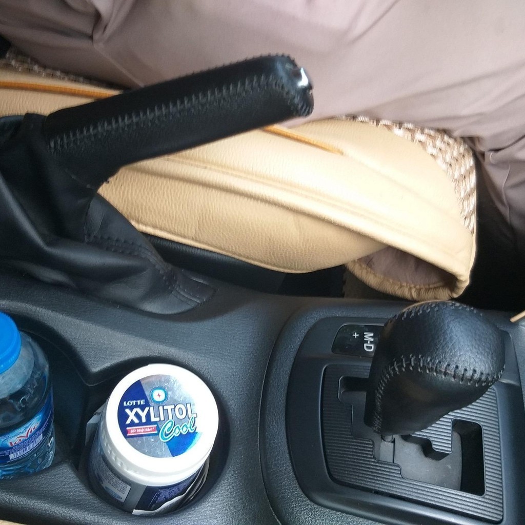 Bọc cần số- phanh tay Mazda CX5,6 AT 2014 - 2016 da nhập khẩu