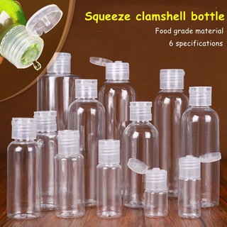 [Nắp lật] Chai nhựa cầm tay, size 5 ml., 10 ml., 15 ml., 30 ml., 50 ml., 100 ml.