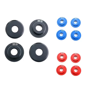 4 Kim Loại Khóa Ngắn Bánh Xe Vành Adapter Gioăng Cho Trxs UDR Không Giới Hạn Sa Mạc Racer 1 / 7 RC Xe Nâng Cấp Phần