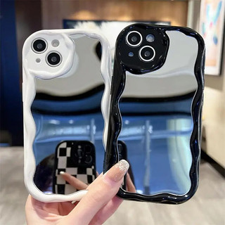 Ốp Điện Thoại Gương Trang Điểm Cho Motorola Moto G84 G52 G60 E14 G54 Edge 50 Fusion Pro Ultra G04 G04S G24 G14 G53 G22 G35 G05 G34 G75 G15 G30 E13 E22 Ốp Lưng Vồng Cạnh