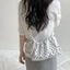 Túi đeo vai dây rút CORALTIDE, Túi đeo nách công suất lớn chấm bi, Túi đeo chéo dây kéo Nylon siêu nhẹ