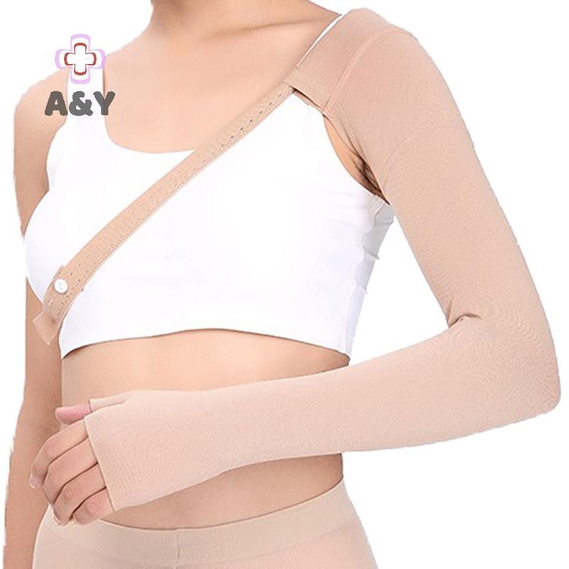 A & Y Post Mastectomypression Tay áo đàn hồi Tay áo phù bạch huyết chống sưng.