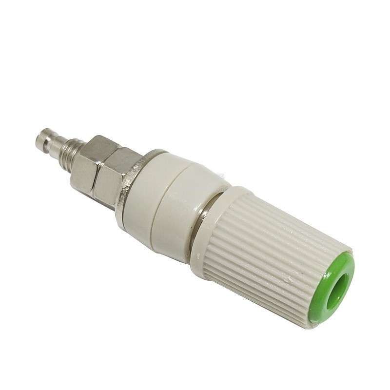 Thiết bị đầu cuối M5 * 45 Đồng nguyên chất Dòng điện cao 30A5mm Thiết bị đầu cuối mặt đất Bài cắm Ổ cắm bảng chuối