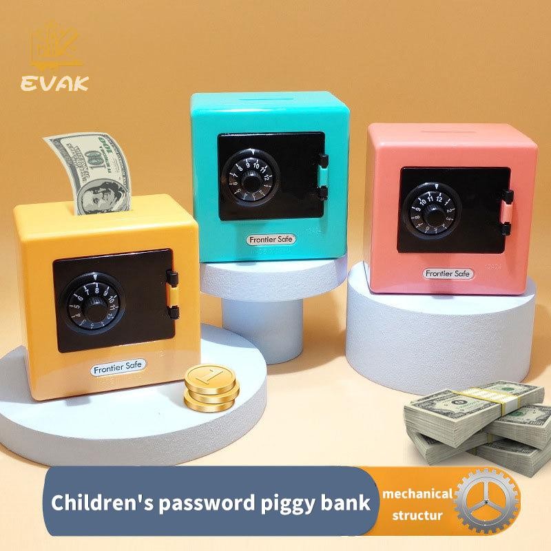 Alittlesetrtu Ngân Hàng Hộp Đựng Tiền Retro Atm Xoay Mật Khẩu Tiền Mặt Ngân Hàng Tiết Kiệm Hộp Tiền An Toàn Gửi Tiền Tự Động Quà Tặng Giáng Sinh VN