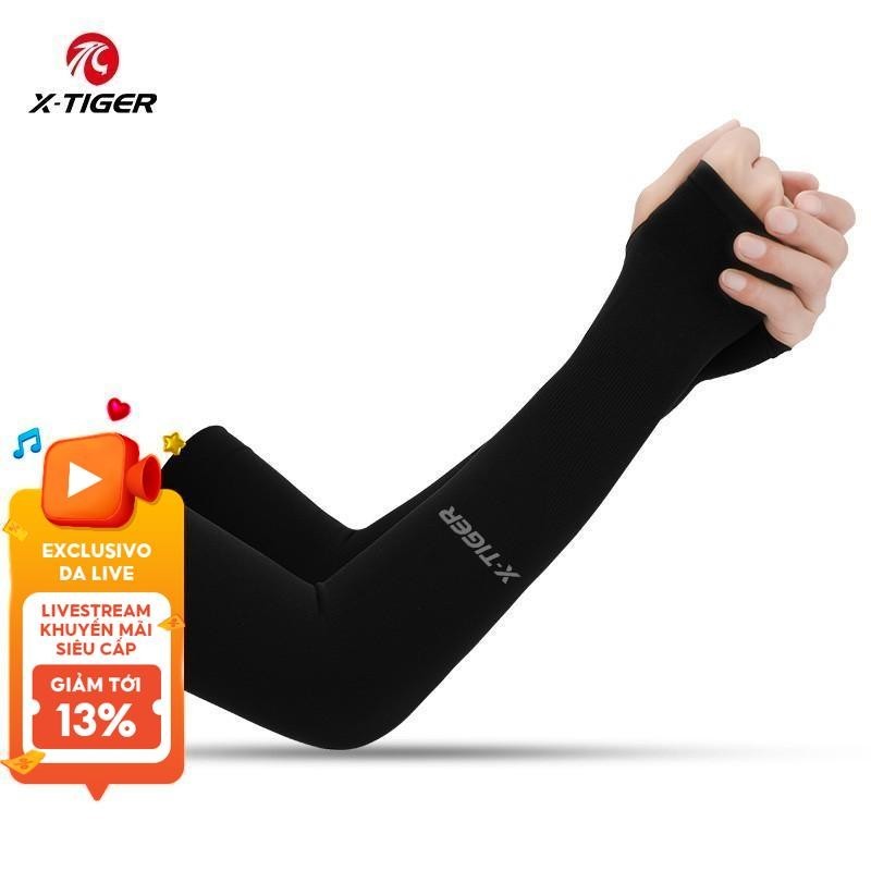 Tay áo X-TIGER để đi xe đạp Chạy bộ chống nắng UV Nylon ngoài trời mát mẻ