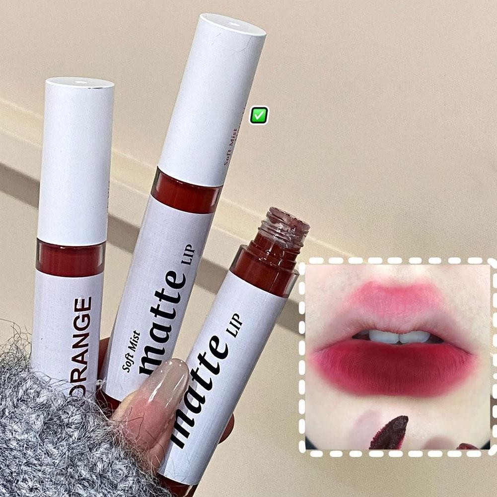 Son môi Velvet Matte Lip Glaze Trang điểm lâu trôi Gloss Cup Matte Son chống dính P8k1