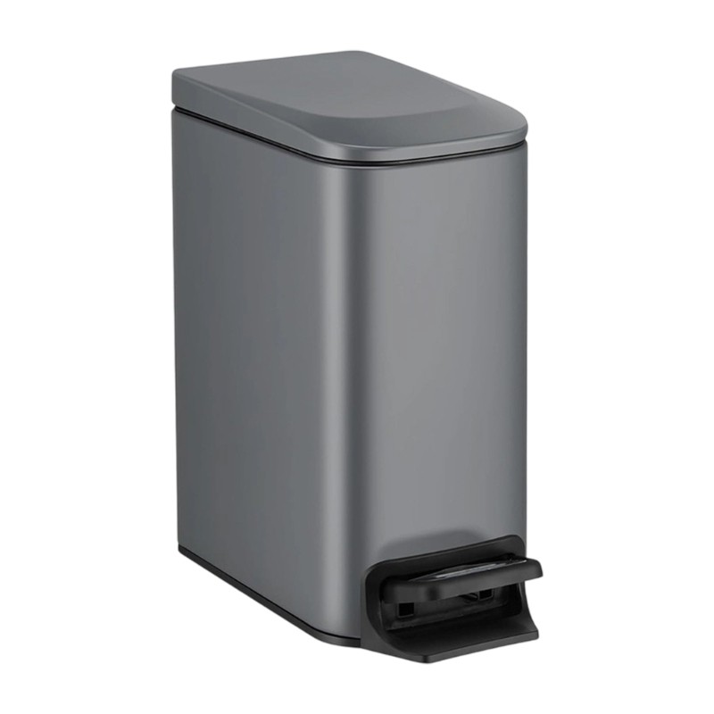 Thùng đựng bàn đạp VIC Quiet 6L không gian Thùng rác nhỏ bằng thép Carbon hiệu quả cho góc hẹp