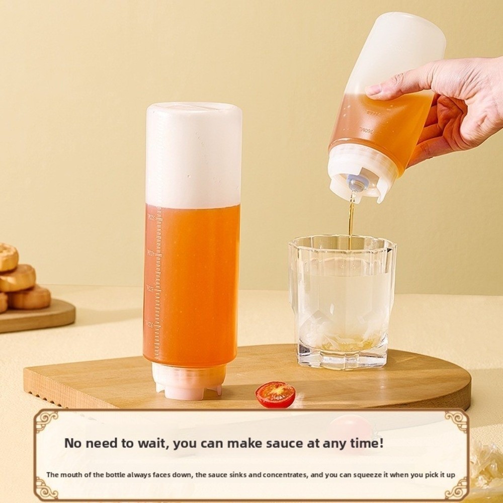 Bình đựng nước sốt ép SUNKISSD, Chai ép công suất lớn bằng nhựa, Bình đựng Salad 360 / 700 / 1000ml Nồi dã ngoại