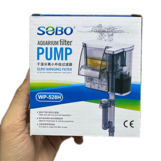 SoBo Wp 528H Lọc Thác Cho Bể Cá Cảnh 30cm Trở Lại (Tặng Kèm Vật Liệu Lọc ) (Công Suất 4w)