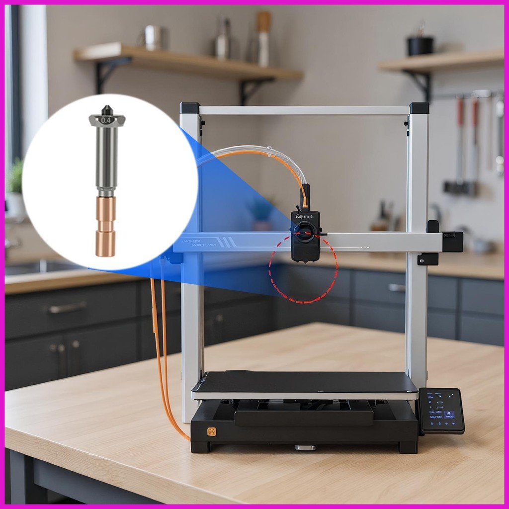 Dành Cho Kobra 3 Max Máy In 3D Vòi Phun Yếu Tố Làm Nóng Thay Thế Cao Cấp Máy In 3D Vòi Phun Cho Gia Đình Thương Mại lyuvn