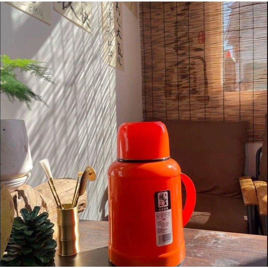 Phích Giữ Nhiệt Mini 1000ml Nhỏ Gọn Tiện Lợi Giữ Nhiệt 24h