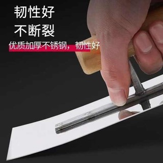 Thép không gỉ Trowel Scraper Putty Tool Trowel Putty Knife Ash Knife Mason Xi măng Bộ sưu tập Cạp Thìa Tro Dao