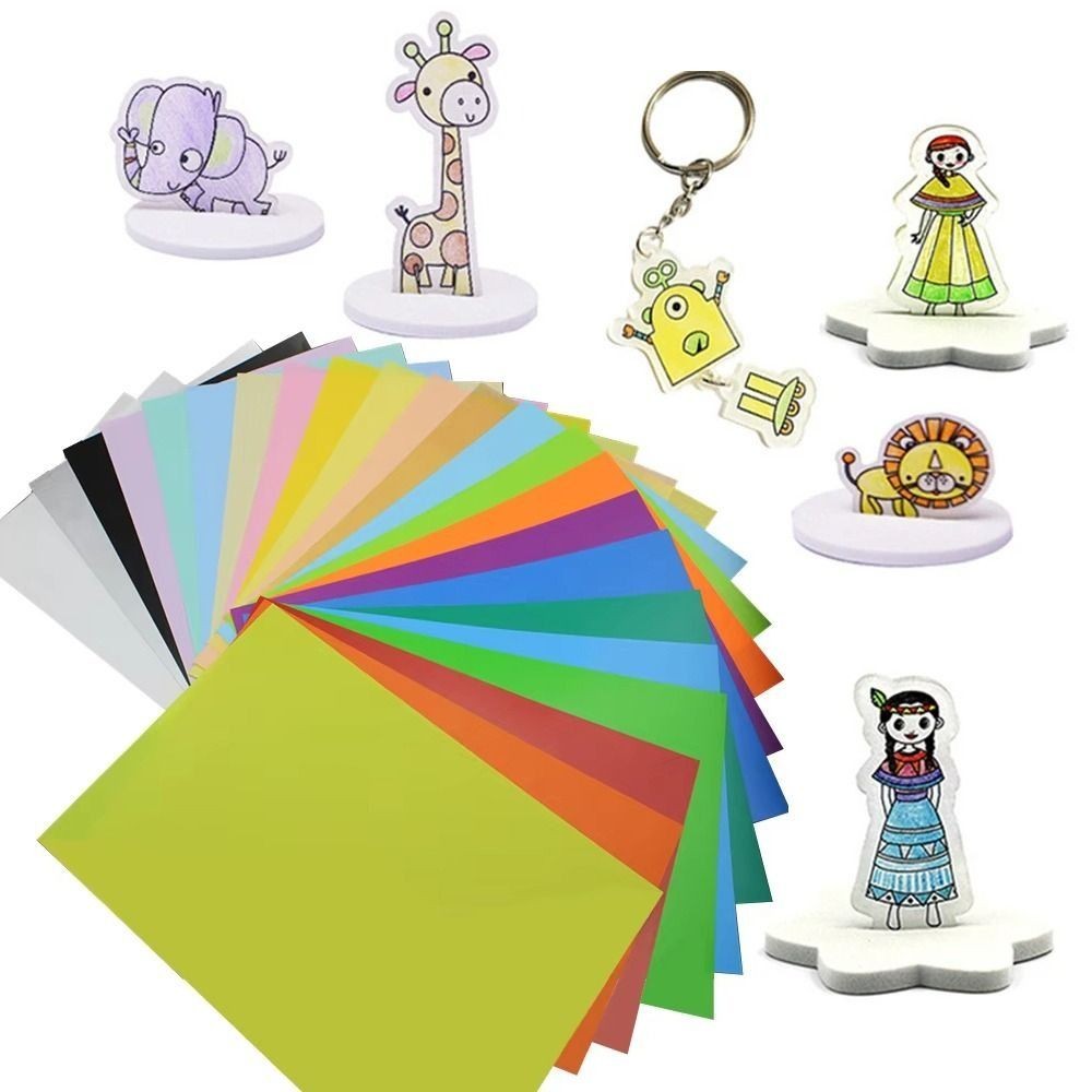 Phim co nhiệt Monostyle 3/5/10 cái - Nhựa trong suốt cho đồ handmade và decor tiệc