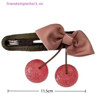 {FH Fashion} Mỏ vịt nơ anh đào cỡ lớn dành cho nữ Phụ kiện tóc tinh tế Tính khí thời trang Mặt sau kẹp tóc.