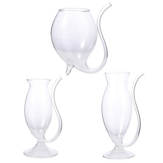 Cốc sáng tạo SENRTY, Nước ép trái cây ngộ nghĩnh Thủy tinh Cocktail, Ẩm thực phân tử Cốc uống trong suốt Cốc rượu sâm panh Thanh