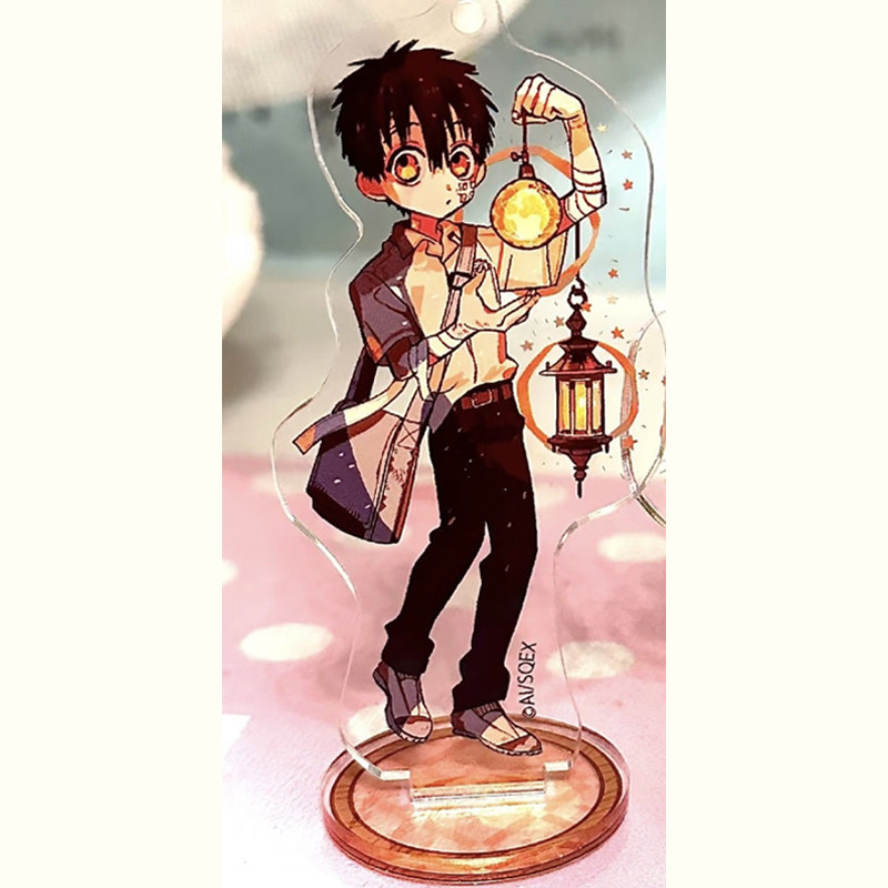 HK1 Bồn Cầu Hanako-kun Đứng Tấm Hanako Yashiro Nene Acrylic Tấm Để Bàn Anime Trang Trí KH1