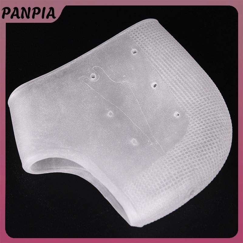 PANPIA-2 Chiếc Silicon Dưỡng Ẩm Gel Gót Tất Nứt Chân Chăm Sóc Da Bảo Vệ Nóng