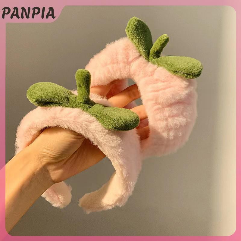 PANPIA-Thời Trang Mềm Mại Phụ Kiện Tóc Cho Nữ Bé Gái Co Giãn Tóc Thường Ngày Rửa Mặt Turban Nhà Mũ Phụ Kiện Tóc Ngọt Ngào