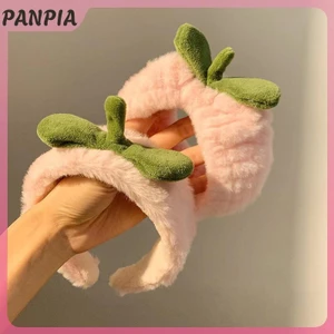 PANPIA-Thời Trang Mềm Mại Phụ Kiện Tóc Cho Nữ Bé Gái Co Giãn Tóc Thường Ngày Rửa Mặt Turban Nhà Mũ Phụ Kiện Tóc Ngọt Ngào
