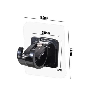2 Chiếc Móng Tay Không Rèm Kẹp Móc Rèm Thanh Giá Đỡ Móc Tự Dính Có Thể Điều Chỉnh Rèm Tường Cố Định Kẹp Treo Giá Đỡ 6 chiếc ổn định chống thấm phù hợp dùng cho gia đình căn hộ văn phòng và không gian nhỏ