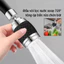 Đầu Vòi Rửa Bát Tăng Áp 3 Chế Độ Phun Nước Xoay 360 Vòi Tăng Áp Gắn Bồn Rửa Chén Tiện Lợi