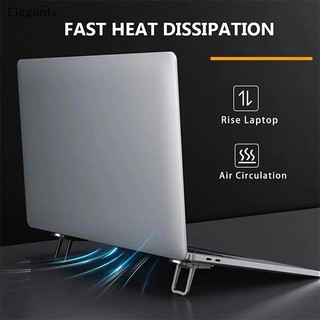 EGN 2 Chiếc Giá Đỡ Laptop Di Động Có Thể Gập Lại Nvisible Laptop Riser Chân Đế Cho Notebook Đứng Làm Mát Giá Đỡ N