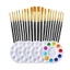 Fol 1 Bộ Bàn Chải Sơn Bộ Nylon Màu Nước Acrylic Bộ Bàn Chải Sơn Vẽ Và Nghệ Thuật Tiếp Liệu Cho Tác Phẩm Nghệ Thuật Chi Tiết