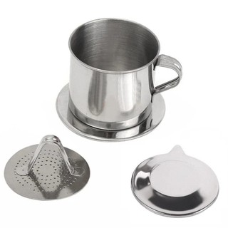 Bộ lọc nhỏ giọt cà phê SENRTY, Máy pha cà phê Việt Nam bền bỉ, Thiết kế tiện lợi Cốc pha cà phê đa năng cầm tay màu bạc Văn phòng