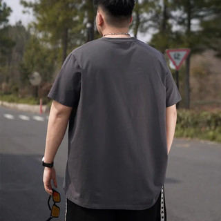[Plus Size] Áo thun nam 10XL 9XL Size lớn Plus Size Cotton cổ tròn tay ngắn Oversize Áo 10XL 9XL