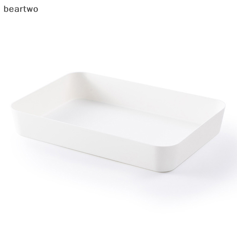 < Beartwo > Hộp lưu trữ kết hợp để bàn Khay đựng mỹ phẩm Trang điểm Quần áo Bộ đồ ăn Giá đỡ ngăn kéo lưu trữ bằng nhựa Sắp xếp Đẹp