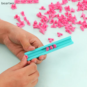 < Beartwo > 1 Bộ Chữ Số Khuôn Bánh Quy Bảng Chữ Cái Báo Chí Tem DIY Bánh Dụng Cụ Nướng Bánh Đẹp