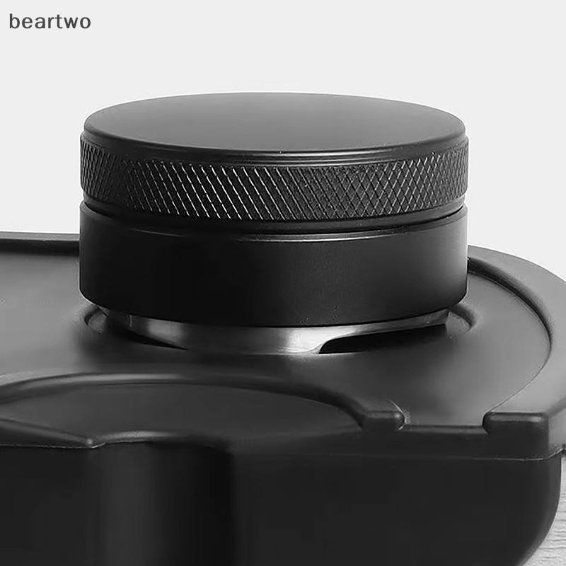 < Beartwo > Dụng cụ phân phối cà phê Espresso Leveler 3 góc Độ dốc có thể điều chỉnh Tấm lót lòng bàn tay phù hợp với Portafilter 51 / 53 / 58mm Đẹp