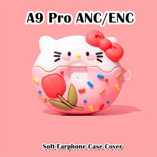 [imamura] Dành cho vỏ A9 Pro ANC / ENC Vỏ tai nghe silicon mềm Vỏ hoạt hình siêu mát NO.3