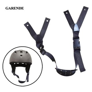 Dây đeo cằm mũ bảo hiểm Garende, Dây đeo mũ bảo hiểm cứng thay thế bằng Nylon thoải mái có khóa cho mũ bảo hiểm, leo núi,