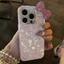 Ốp Lưng Iphone Làm Dày IMD Cứng Iphone 16 Pro Max Dễ Thương Hello Kitty 3D Nơ Kim Cương Sang Trọng Bảo Vệ Camera Cho IPhone 17 16 15 14 13 12 11 Pro Max 16 15 14 Plus